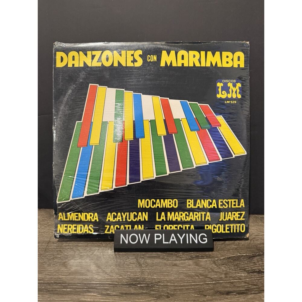 Danzones Con Marimba Discos LM Almendra Juarez Florecita Y Mas Mexico Brand New
